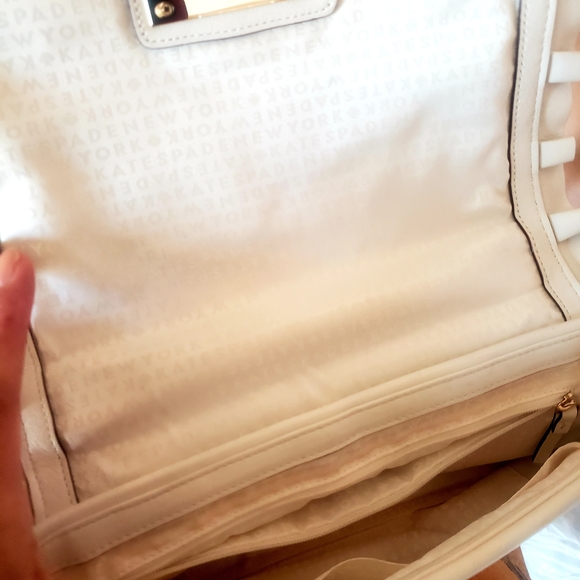 Kate SPADE  Leather White Bag - Picture 8 of 8